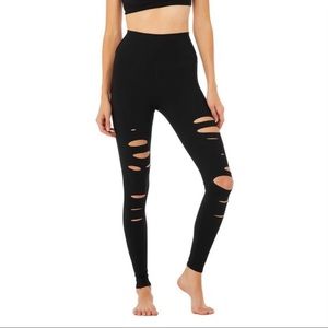 Alo ripped warrior leggings
